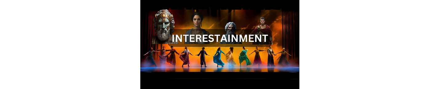 INTERESTAINMENT - Our channel is a celebration of diverse passions, from the thrill of cinema and the magic of music to the wonders of art and the excitement of performance.