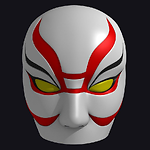 Man In Kabuki Mask