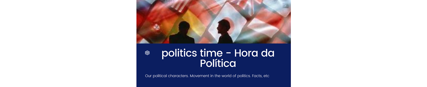 politics time - Hora da Política