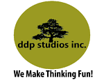 D.D.P. studios Inc.   We Make Thinking Fun!
