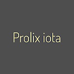 Prolix iota