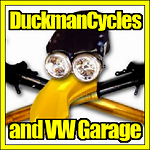 DuckmanCycles and VW Garage
