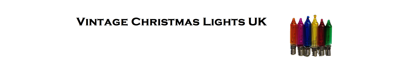 VINTAGE CHRISTMAS LIGHTS UK