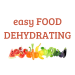 Easy Food Dehydrating: Preserve Fresh, Frozen, and Canned Foods