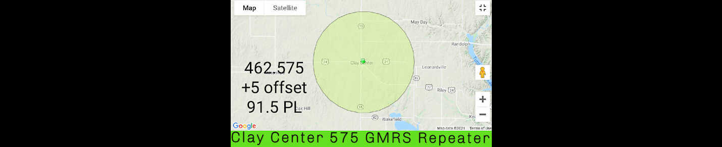 Clay Center Ks 575 GMRS Repeater
