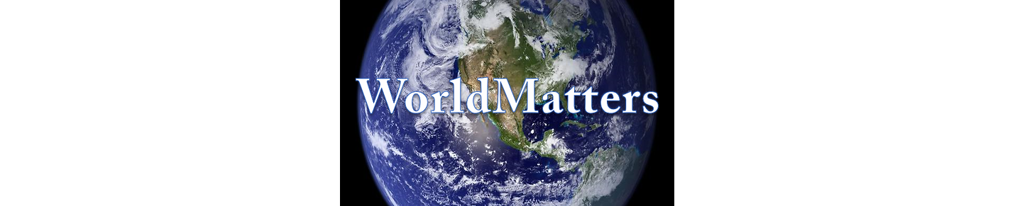 The world matters