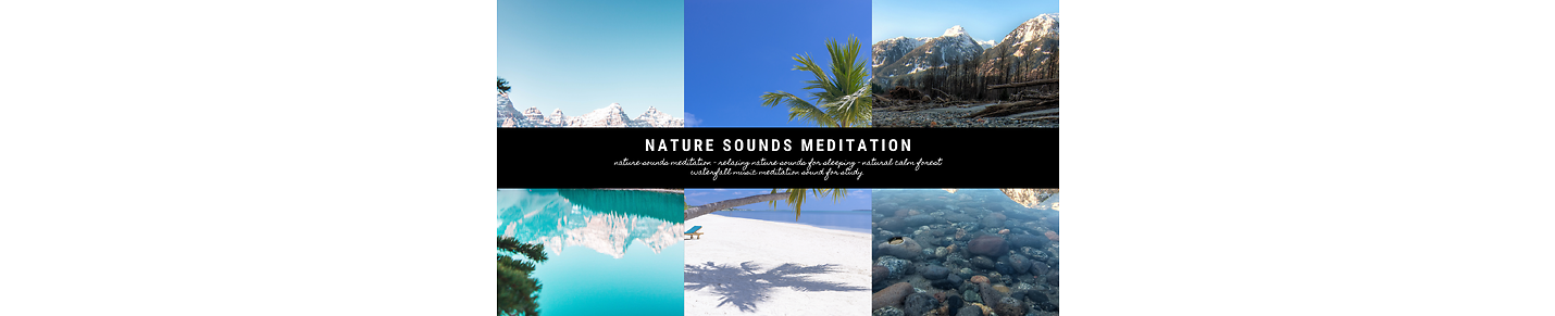 nature sounds meditation - ocean sounds and forest nature sound: meditation, sleep