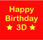 Happy Birthday 3D