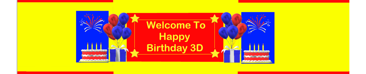 Happy Birthday 3D