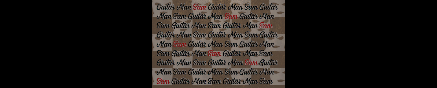 Guitar Man Sam