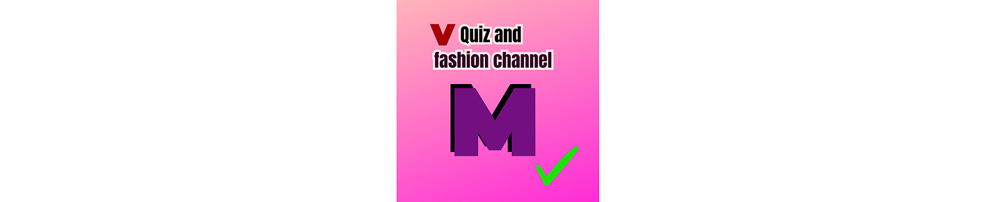 quiz and fashion channel