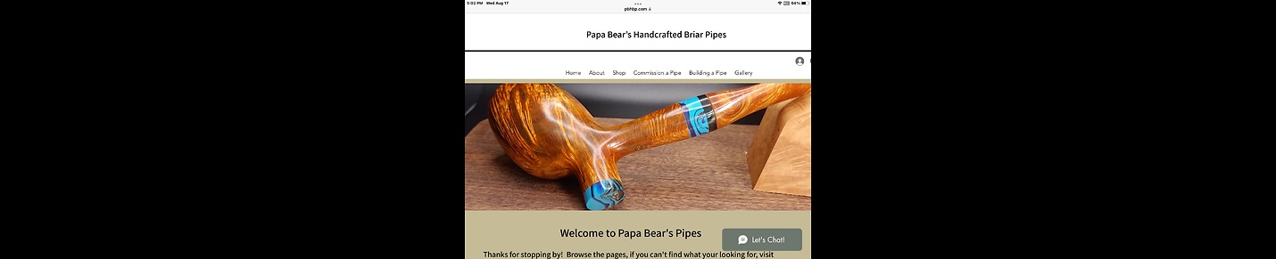 Maker of Artisan Tobacco Pipes
