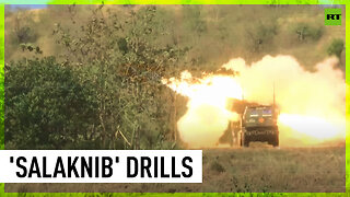 Philippines and US troops hold combat drills
