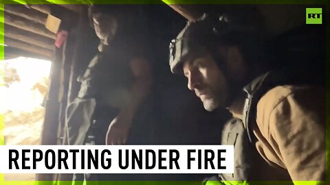 RT crew comes under fire near frontline