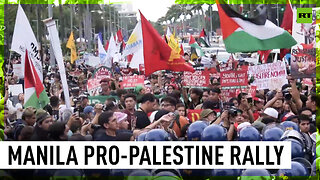 Manila sees mass rally in solidarity with Gaza