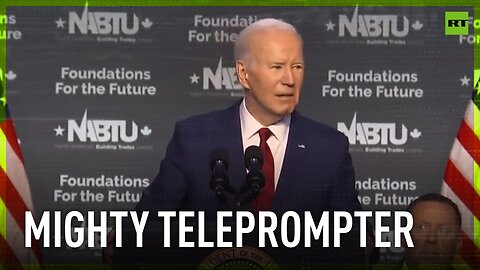 ‘Four more years… PAUSE’ | Teleprompter hijacks Biden's speech
