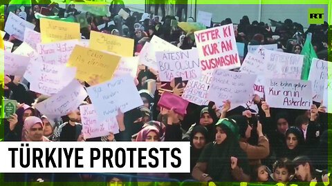 Demonstrators rally in Türkiye after Koran burning in Stockholm