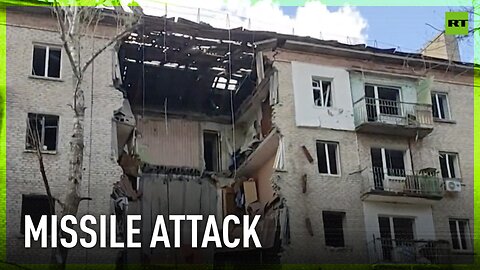 Deadly missile attack on civil buildings in Lugansk conducted with Western weapons