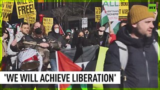 Arrests made as hundreds march through NYC for Gaza