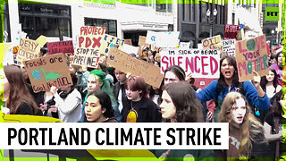 ‘People before profits’: Protesters hold climate strike in Portland