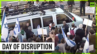 Clashes, arrests, road blockades: Israel protest turns chaotic