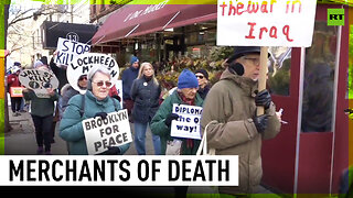 'Resist the US war machine' | New Yorkers rally on 21st anniversary of US-led invasion of Iraq