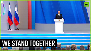 Despite all tragedies Russian people support country’s choice – Putin