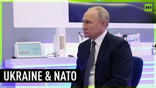 Ukrainian accession to NATO would be threat to Russian security – Putin