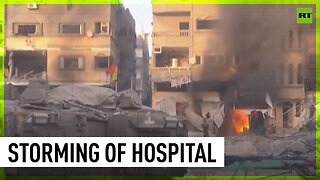 Israel launches raid on Gaza’s largest hospital