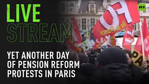 Pension reform protests continue in Paris