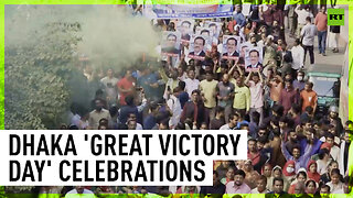 Massive march in commemoration of 53rd 'Great Victory Day' in Bangladesh