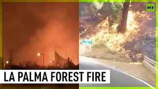 Wildfire prompts evacuations on La Palma island