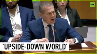 ‘This is an upside-down world’ – Israeli Representative to the UN