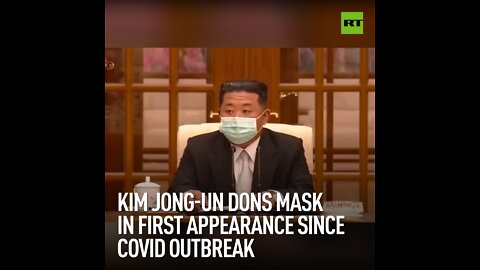 Kim Jong-Un dons mask in first appearance since Covid outbreak