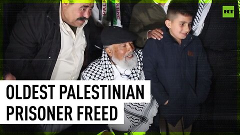 Oldest Palestinian prisoner freed after 17 years