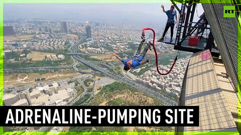 World’s highest bungee-jump platform offers chance to fly over Tehran