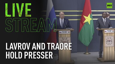 Russian FM Lavrov and Burkina Faso's Traore speak to media