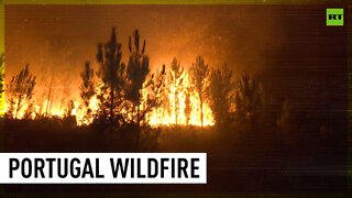 Massive wildfires ravage Portugal