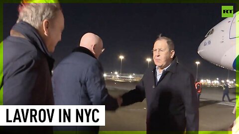 Lavrov arrives in New York for UN Security Council meeting