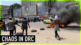 DRC protests against Western govts end in chaos