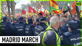 Tensions run high as farmers protest in Spain