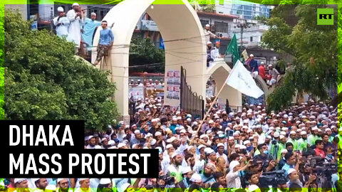 Mass procession in Dhaka over Prophet Muhammad remarks