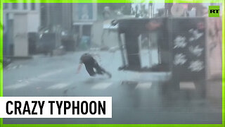 Category 4 typhoon wreaks havoc in Taiwan