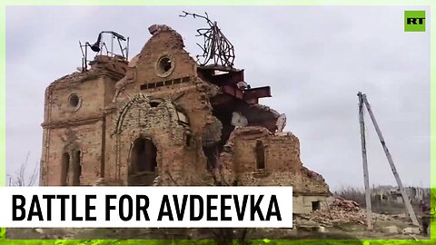 Russian forces push to encircle key city of Avdeevka