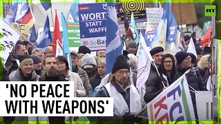 'Negotiations instead of weapons' | Berliners oppose arms deliveries to Ukraine