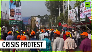 Demonstrators demand govt’s resignation in Bangladesh