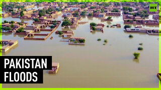 Devastating floods batter Pakistan, killing nearly a thousand, displacing many more