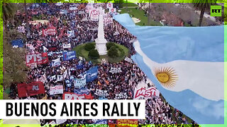 Buenos Aires holds mass protest against austerity measures