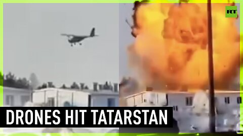 Several injured as drones target Russia's Tatarstan Republic