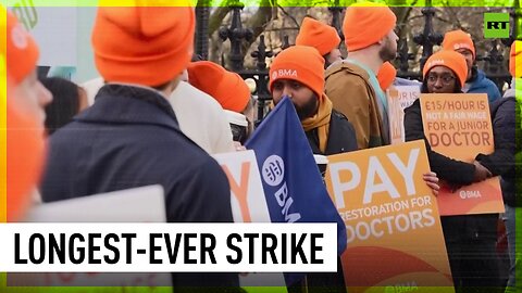 Biggest ever NHS strike kicks off